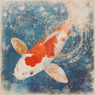 Peinture de Carpe